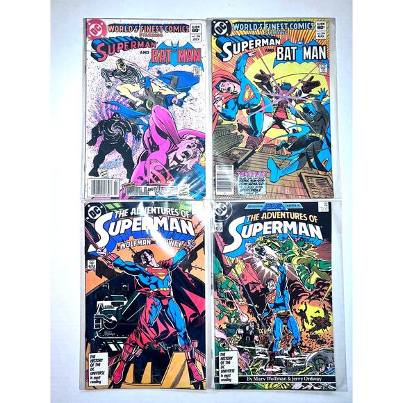 DC Comics Lot 27 Issues 1982–1987 Superman Superboy Green Lantern Vintage - Picture 2 of 7